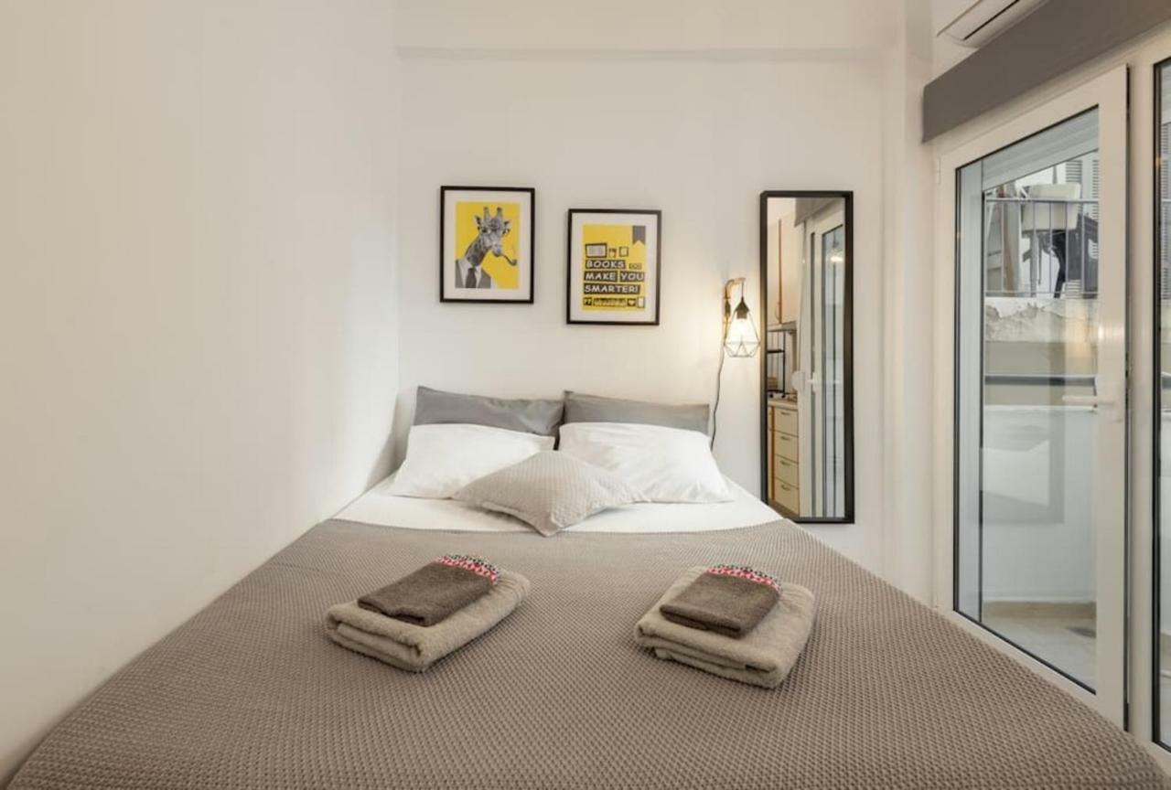 Central Studio! Fiber Wifi, Ac, Private, Self Check-In! Thessalonique Extérieur photo