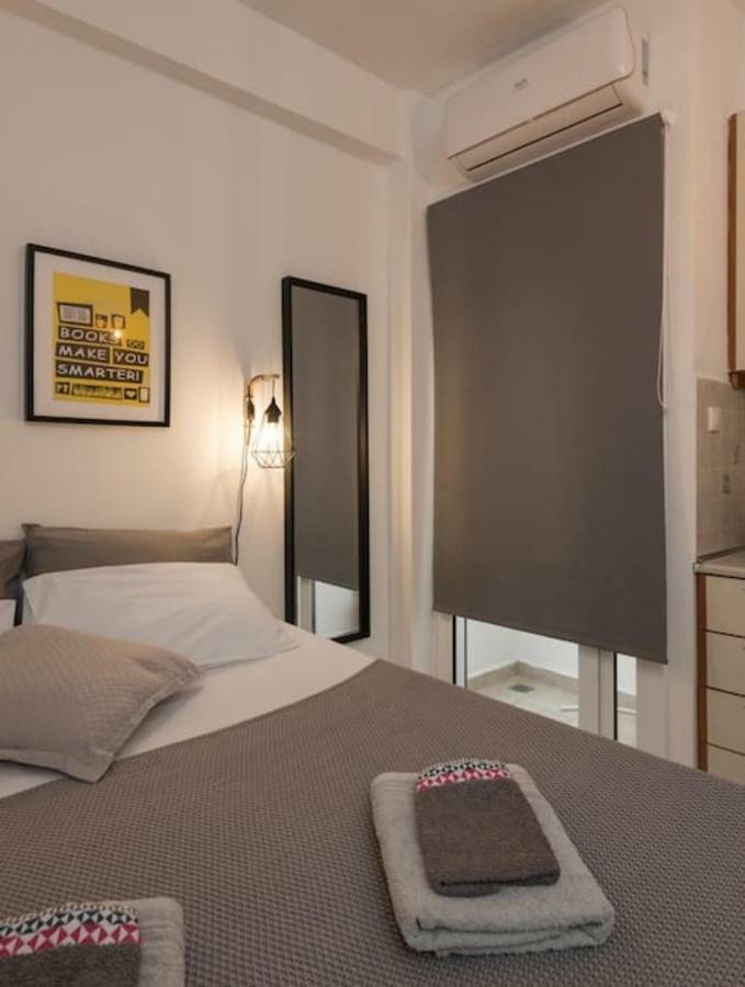 Central Studio! Fiber Wifi, Ac, Private, Self Check-In! Thessalonique Extérieur photo